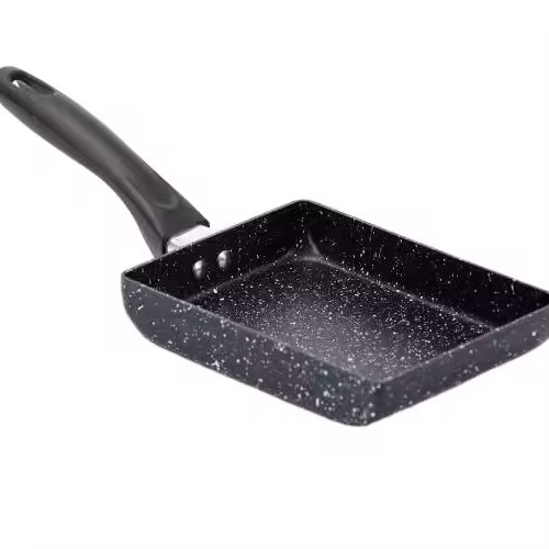 مقلاة سيراميك متعددة الأغراض بحجم مخصص، مقلاة شواء تعمل بالتحريض بدون دخان وغير لاصقة