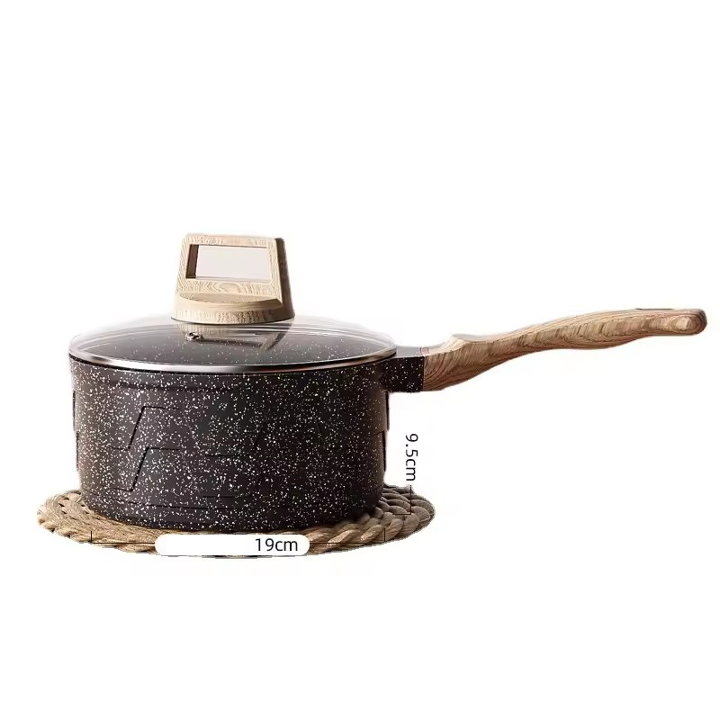 وعاء طعام تكميلي، وعاء غليان للأطفال، وعاء متكامل غير لاصق، وعاء حساء منزلي للمعكرونة الفورية