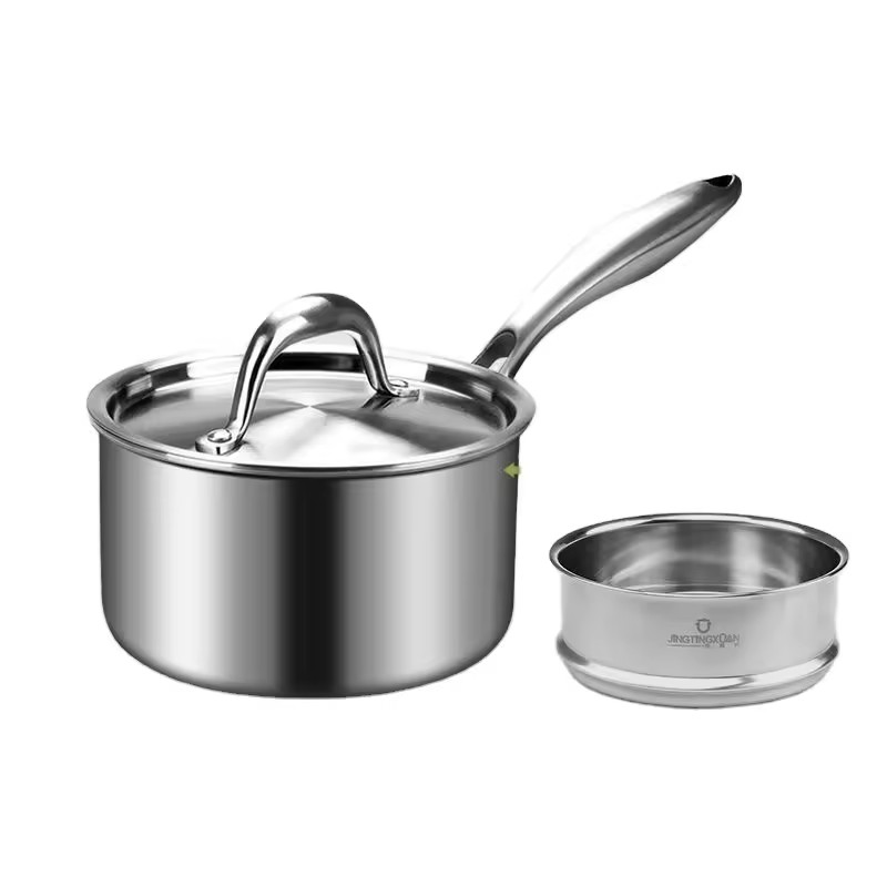 مكمل غذائي صغير للأطفال معكرونة طبخ غير لاصقة معكرونة سريعة التحضير وعاء حساء الحليب المسلوق الساخن في المنزل