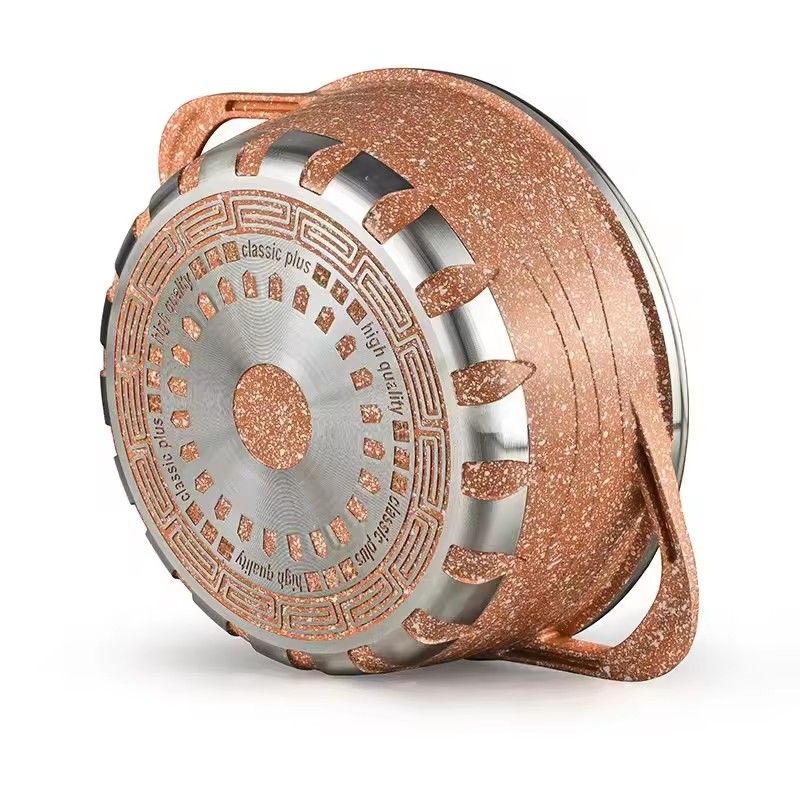 Zhiye 2024 أواني الطبخ والمقالي المصنوعة من الألومنيوم أدوات المطبخ غير اللاصقة أدوات الطبخ أدوات المطبخ تجهيزات المطابخ